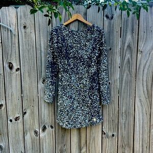 💥🔥💥 PRINCESS POLLY SEQUINED DRESS SIZE 10 NWOT 💥🔥💥
